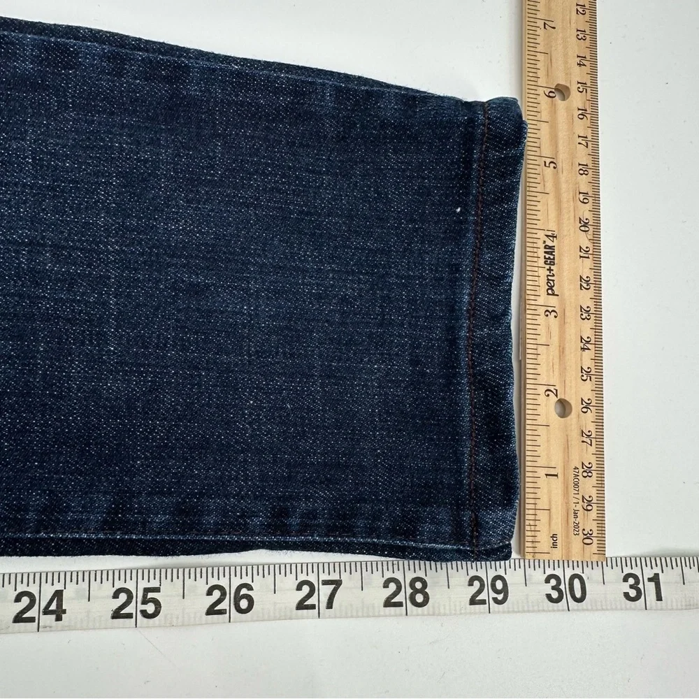 EILEEN FISHER Jeans Womens Size 4 Dark Wash Denim Made in Portugal